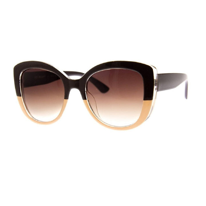 CLASSIC - SUNGLASSES (NO Magnification) - BROWN/BEIGE