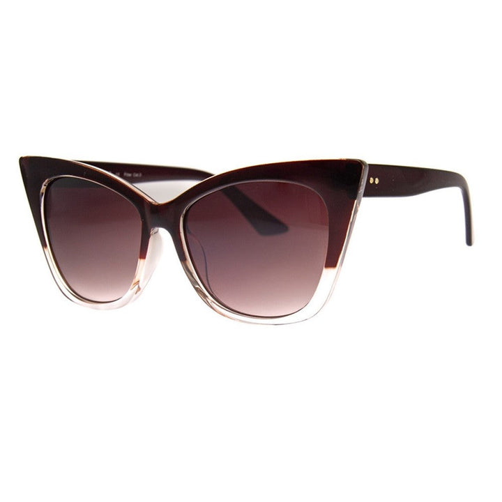 ESTELLE - SUNGLASSES (NO Magnification) - BROWN/CHA