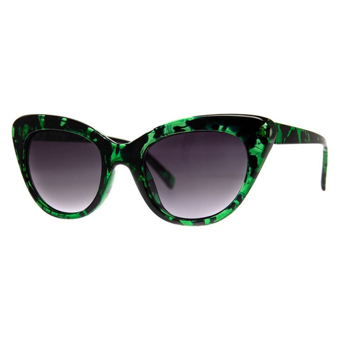 SHIMKIE - SUNGLASSES (NO Magnification) - GREEN TORT