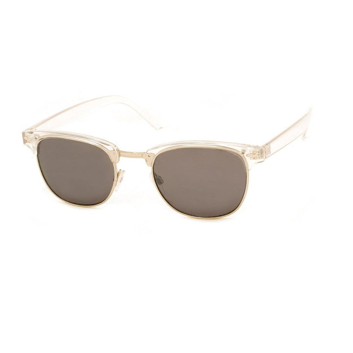 SOHO - SUNGLASSES (NO Magnification) - CRYSTAL/MIRROR