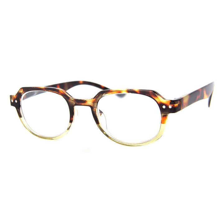 LAUNCH READING GLASSES - TORT/GREEN