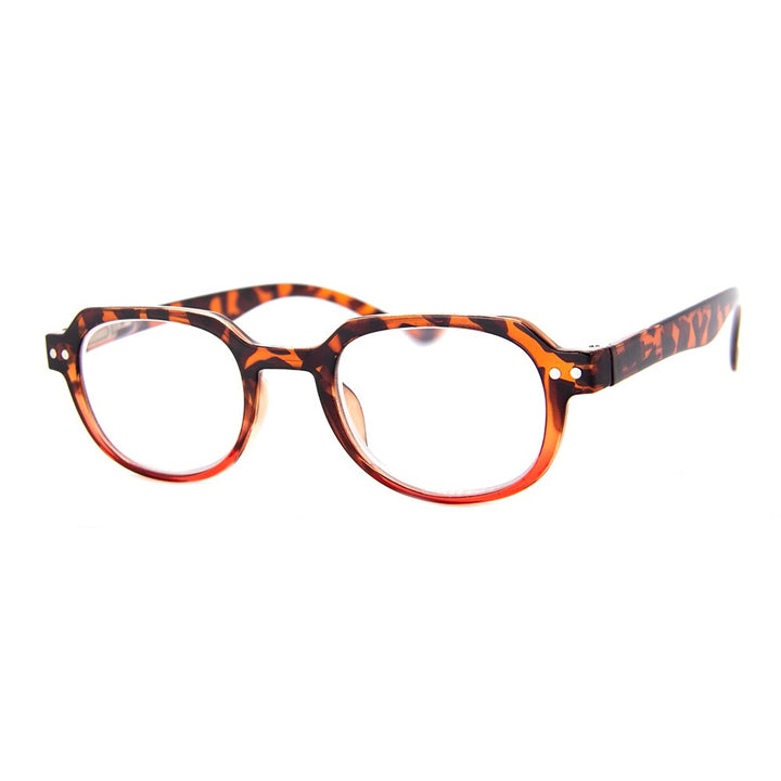 LAUNCH READING GLASSES - TORT/RED