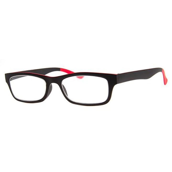 SPOT ON READERS  -  BLACK/RED