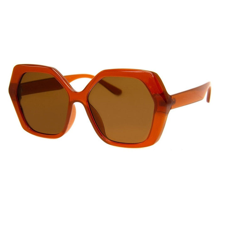 LORNA - SUNGLASSES (NO Magnification) - RUST