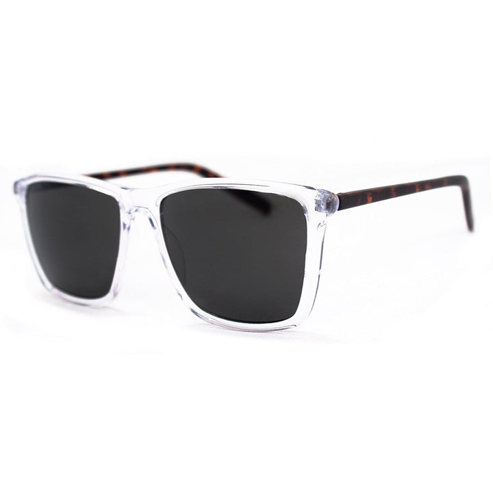 FRANKLIN - SUNGLASSES (NO Magnification) - CRYSTAL/TORT