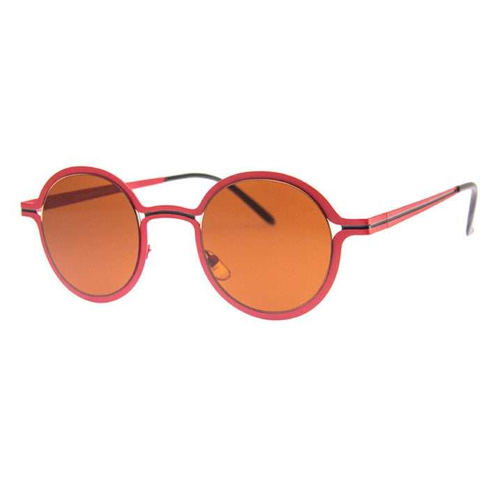 INDEED - SUNGLASSES (NO Magnification) - RED/BRONZE