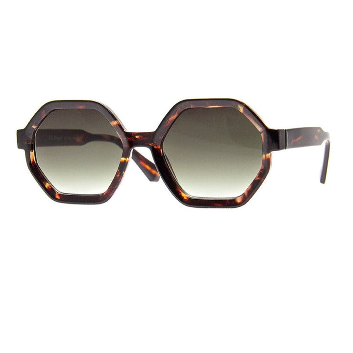 ROMANOV - SUNGLASSES (NO Magnification) - BROWN STRIPE