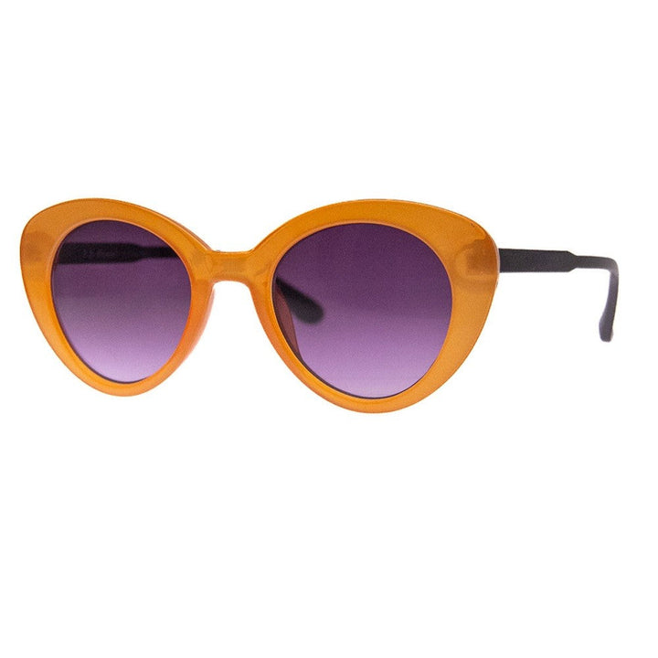 CARESS - SUNGLASSES (NO Magnification) - ORANGE/BLACK