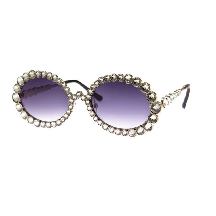 CASINO - SUNGLASSES (NO Magnification) - SILVER w/RHS