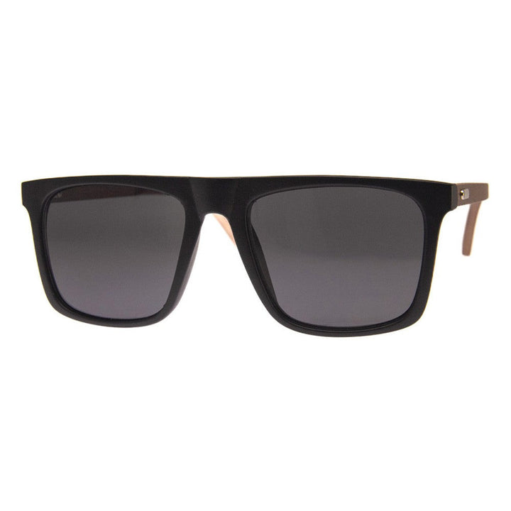 L.A. TIMBER - SUNGLASSES (NO Magnification) - BLUE/WOOD